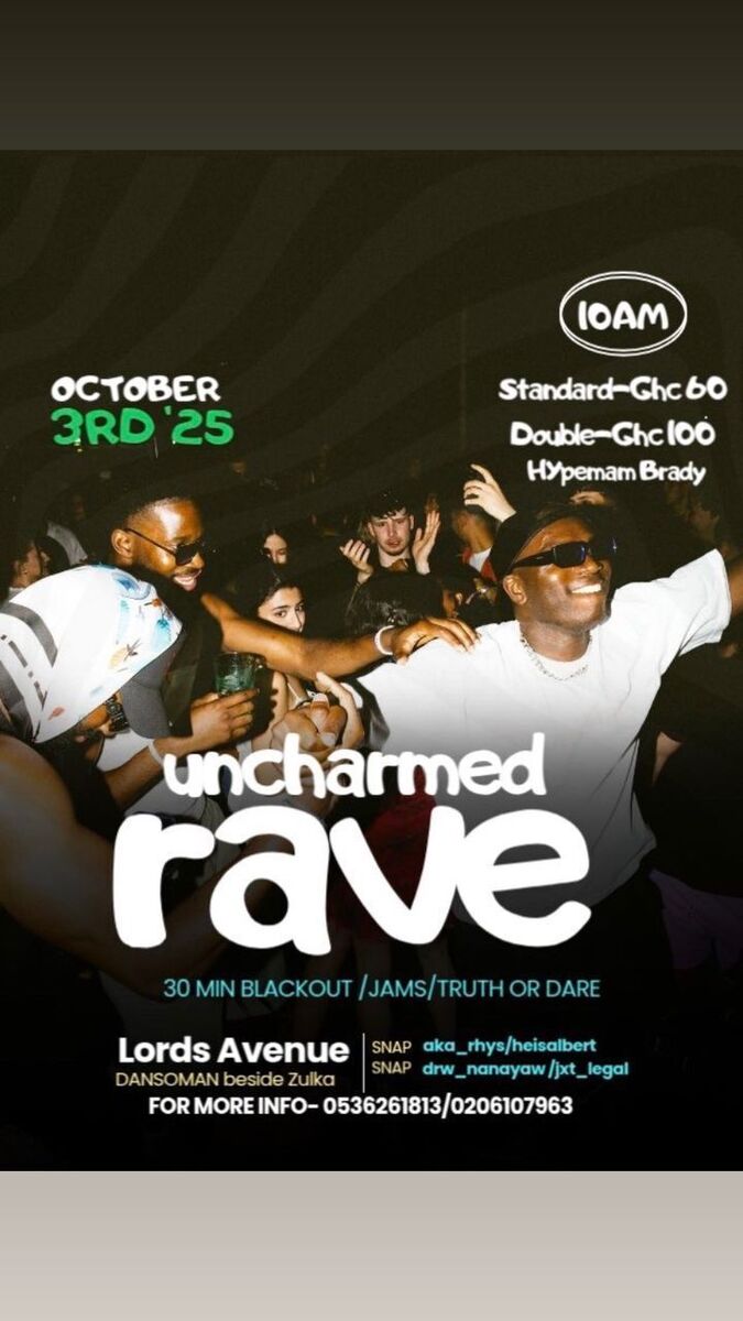 Ghana Events – Uncharmed Rave