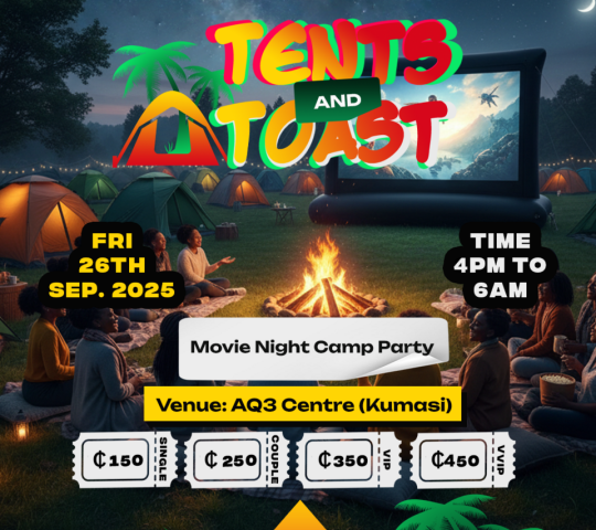 TENT AND TOAST
