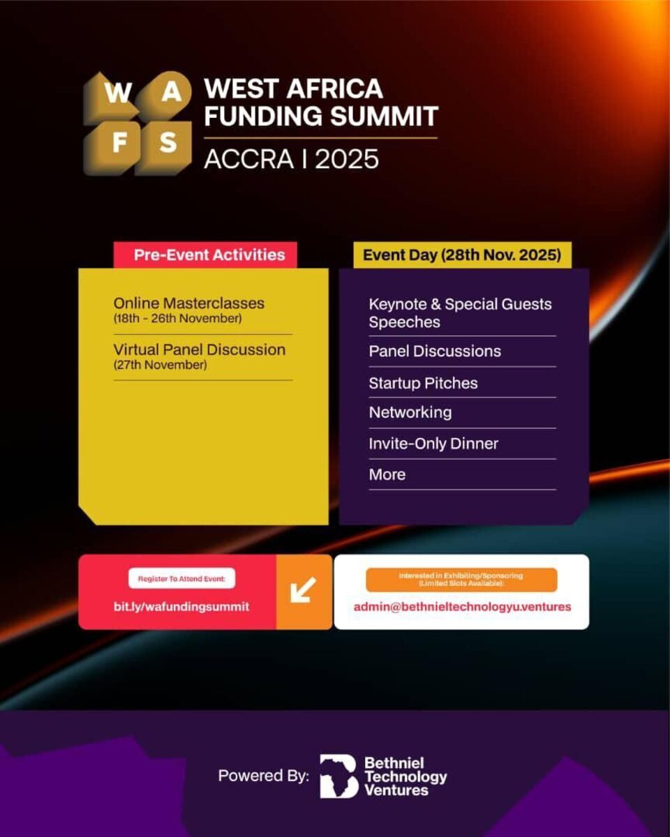 West African Funding Summit (WAFS) 2025 Masterclass