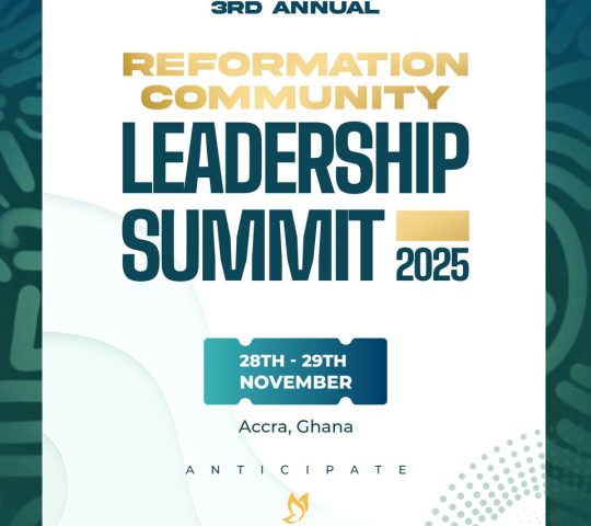 Reformation Community Leadership Summit