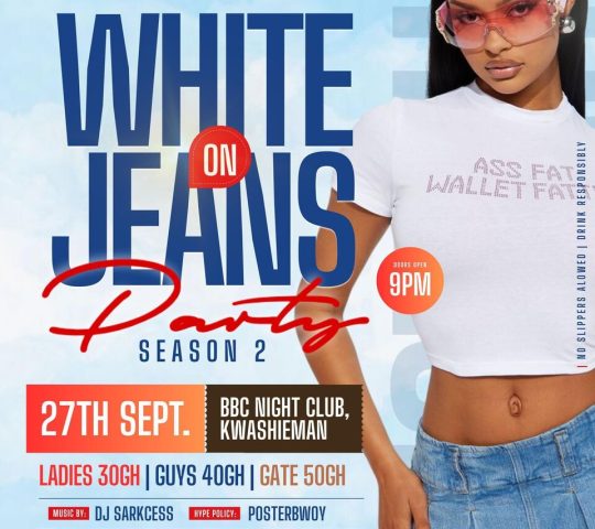 WHITE ON JEANS PARTY 0.2