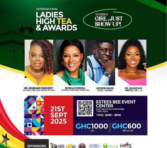 INTERNATIONAL LADIES HIGH-TEA AND AWARDS