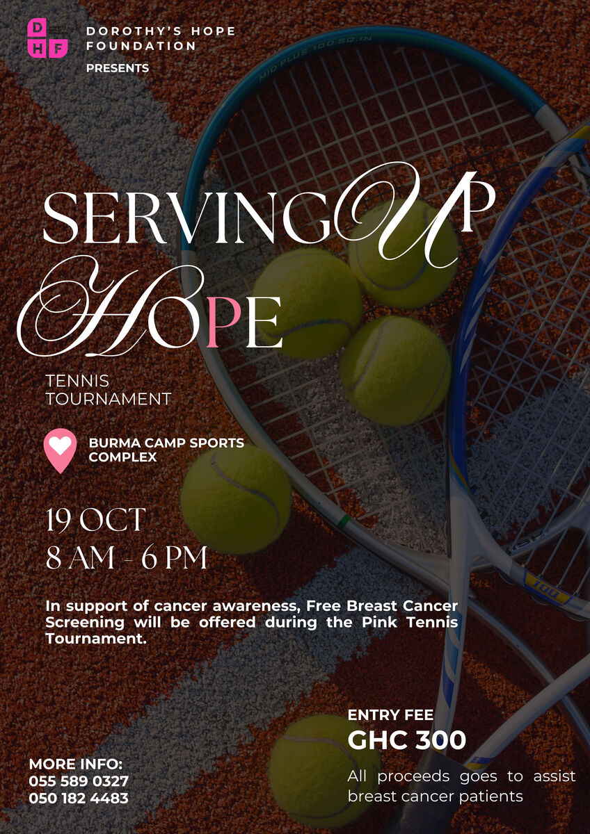 Ghana Events – Serving Up Hope Tennis Tournament