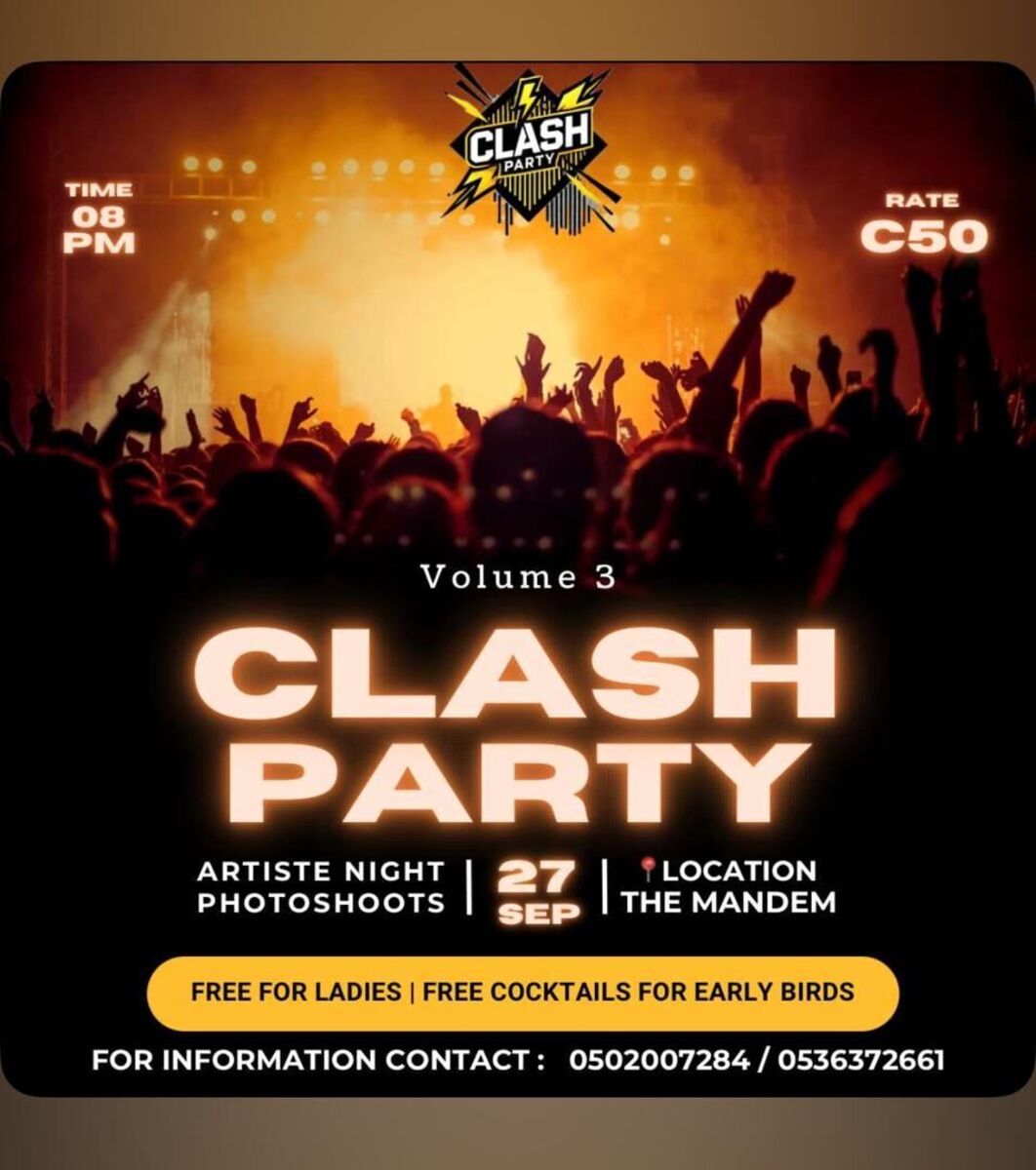 Ghana Events – CLASH PARTY volume 2