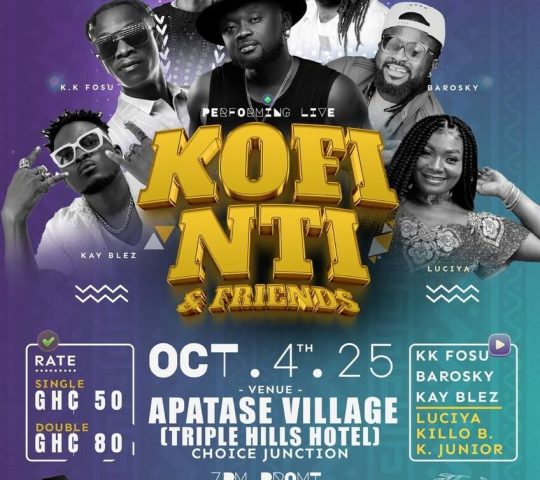 Ghana Events – KOFI NTI & FRIENDS