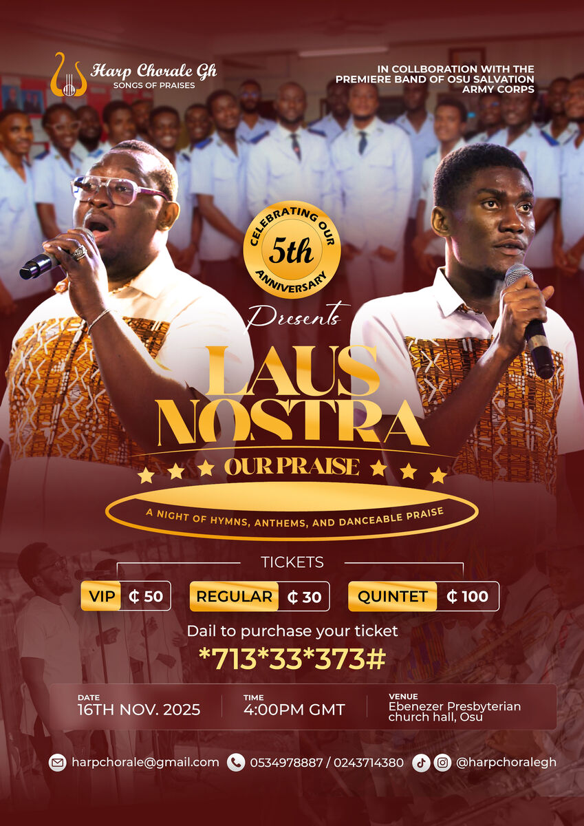 Ghana Events – HARPCHORALE GH – LAUS NOSTRA