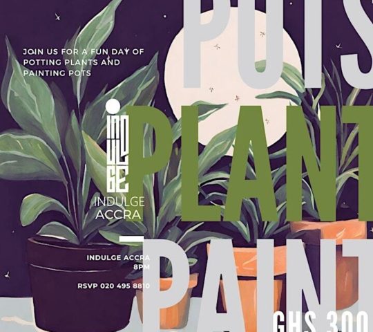 Ghana Events – POTS – PLANTS – PAINT