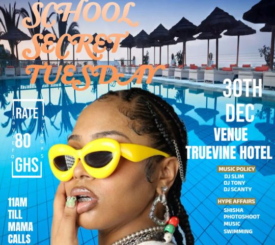 Ghana Events – HIGH SCHOOL SECRET TUESDAY