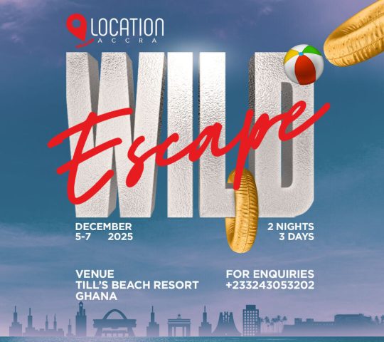 Ghana Events – Location Accra WILD ESCAPE Ghana Events – Location Accra WILD ESCAPE