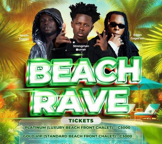 Ghana Events – Beach Rave at Venice View Beach Resort