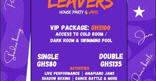 Ghana Events – BLACK ON BLACK ( LEAVERS EDITION )