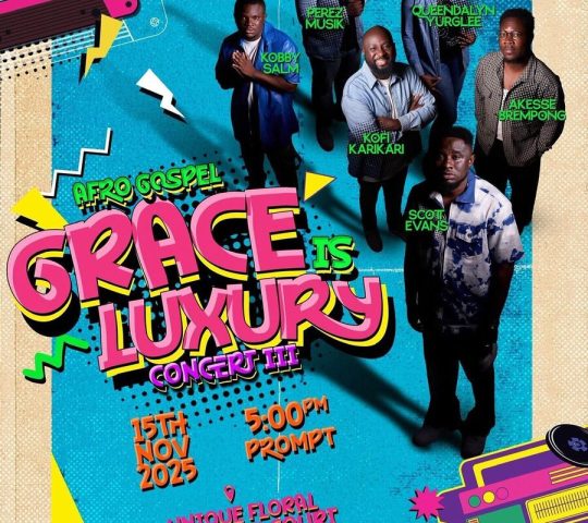 Ghana Events – AFRO GOSPLE GRACE IS LUXURY CONCERT III