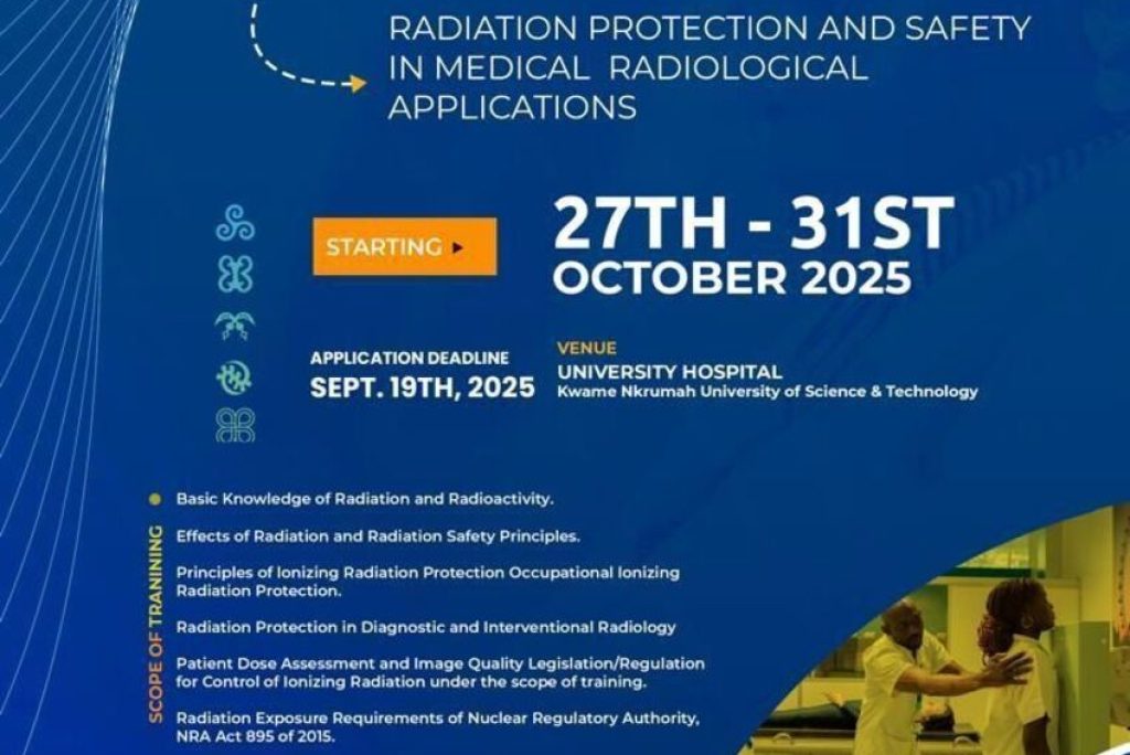 Ghana Events – Radiation Protection and Safety in Medical Radiological Applications