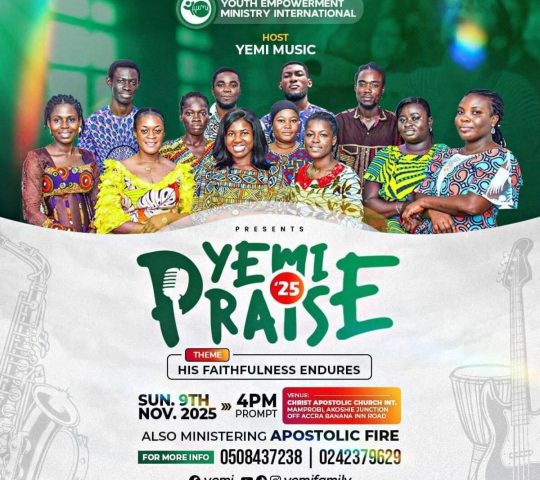 Ghana Events – YEMI PRAISE