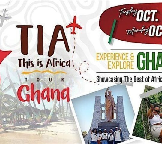 Ghana Events – T.I.A. Ghana Tour – October 2025 (Experience The Best Of Ghana In 7 Days)