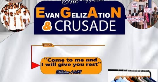 Ghana Events – One week evangelization and crusade, Kumasi Province Outreach ministry.