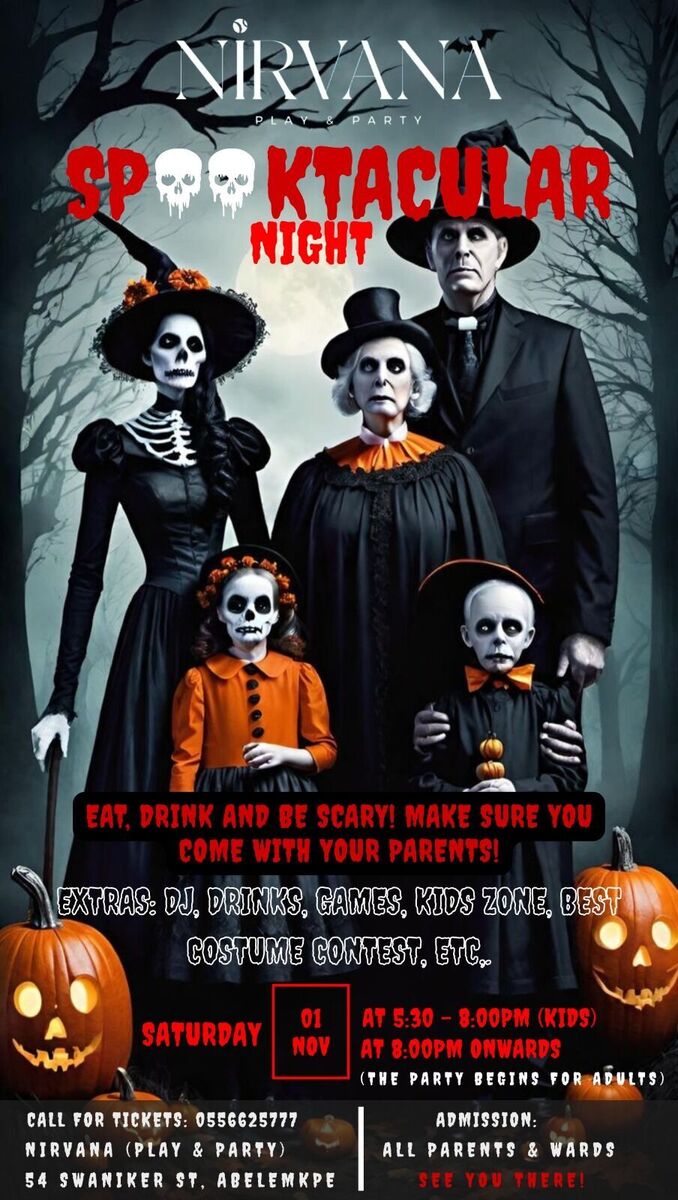 Ghana Events – SPOOKTACULAR NIGHT