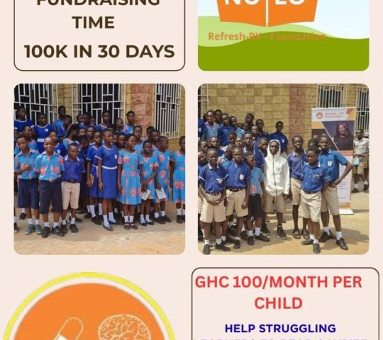 Ghana Events – Help Us Raise 100K in 30 Days