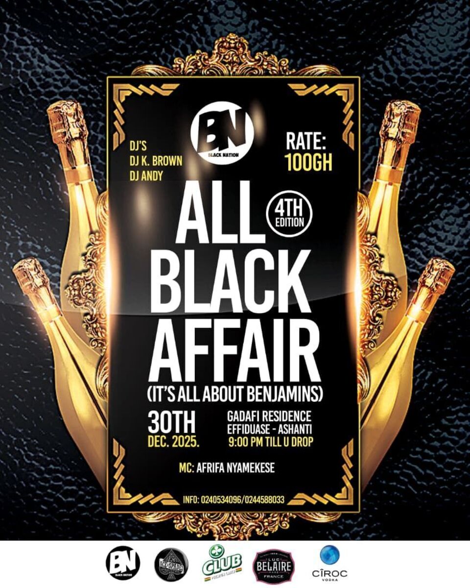 Ghana Events – All Black Affairs (All About Benjamin’s)
