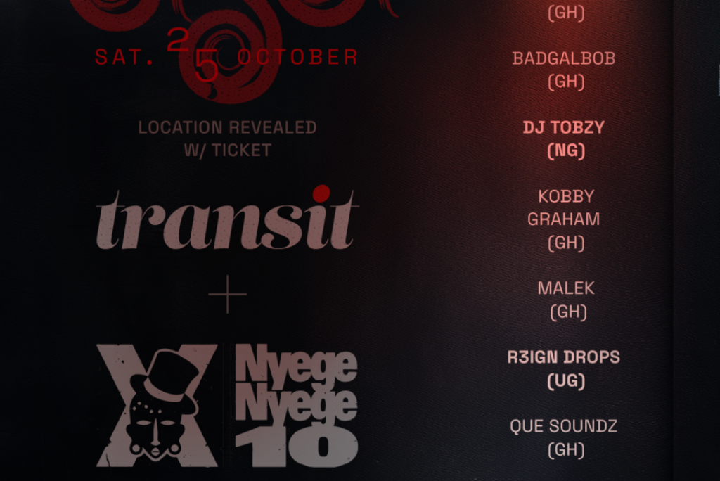 Ghana Events – Secret Warehouse Rave