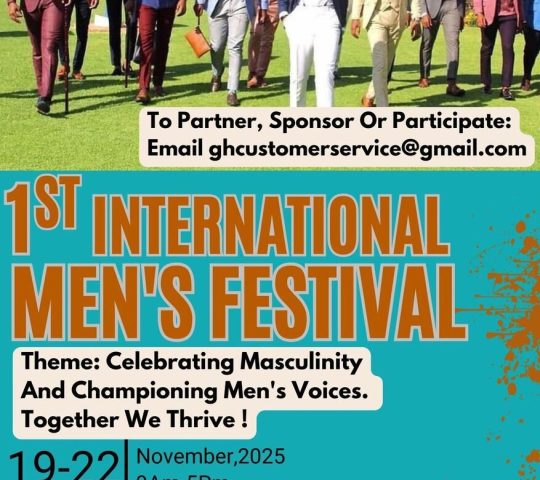 Ghana Events – 1st International Men’s Festival Ghana Events – 1st International Men’s Festival