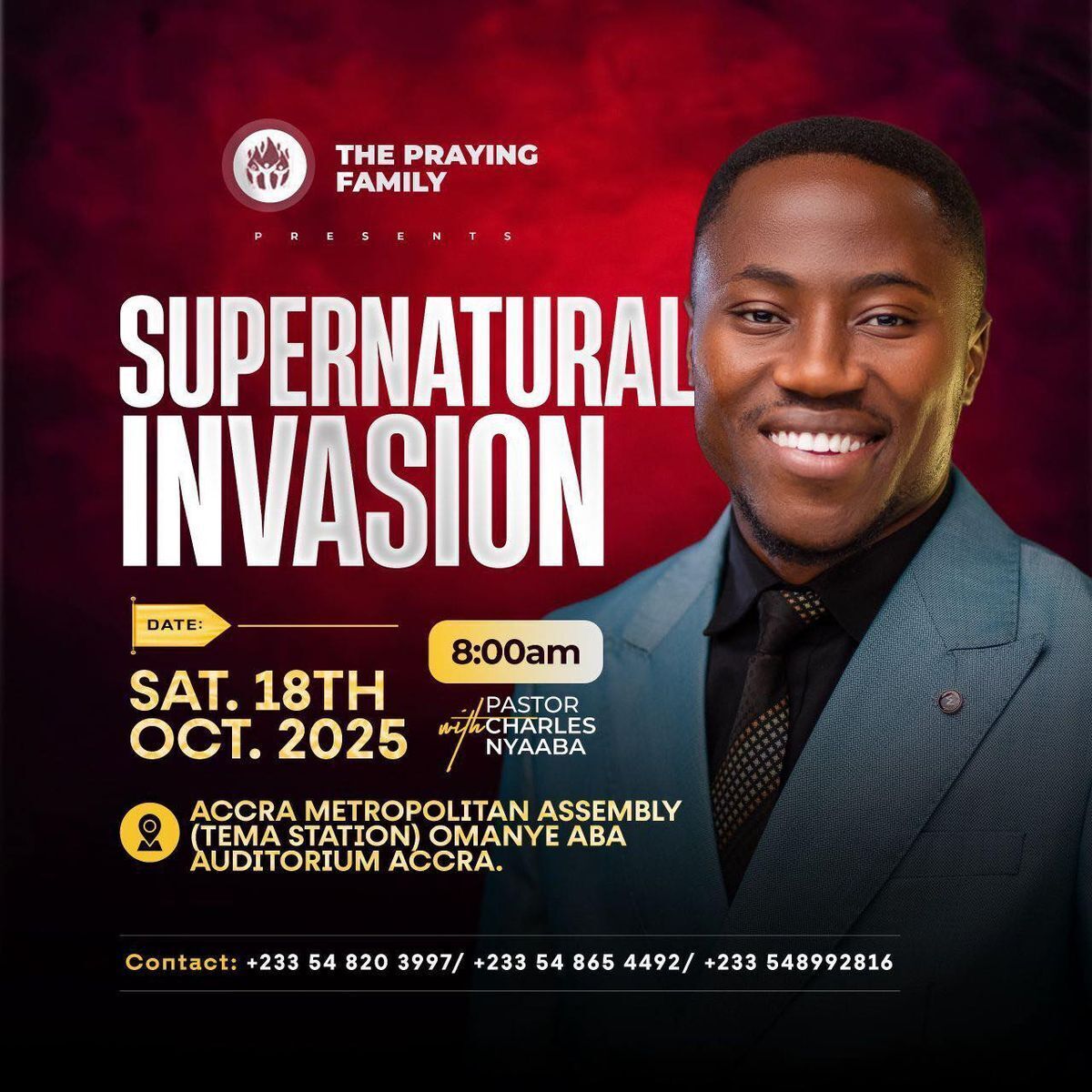Ghana Events – Supernatural Invasion Accra