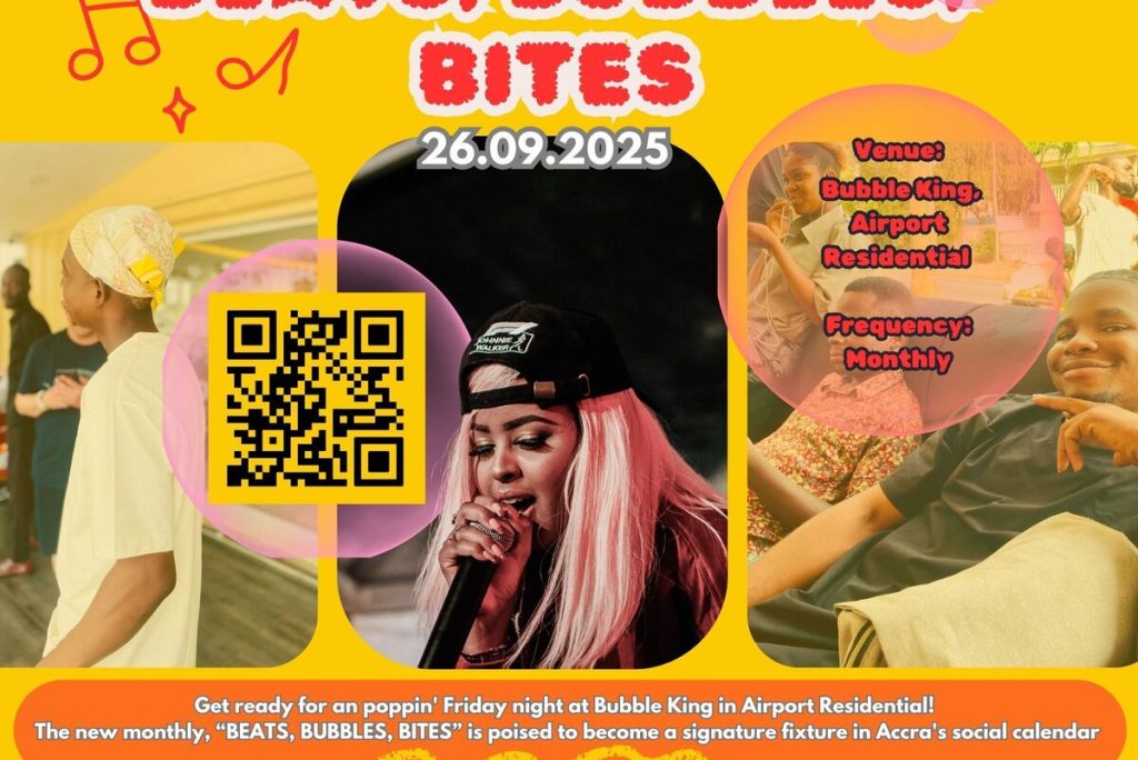 Ghana Events – BEATS, BUBBLES, BITES