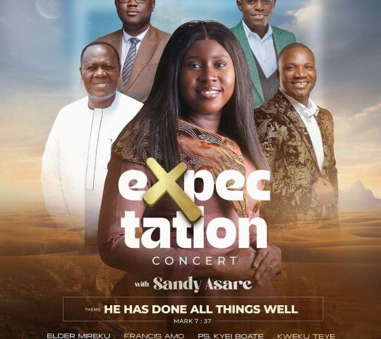 Ghana Events – EXPECTATION CONCERT WITH SANDY ASARE