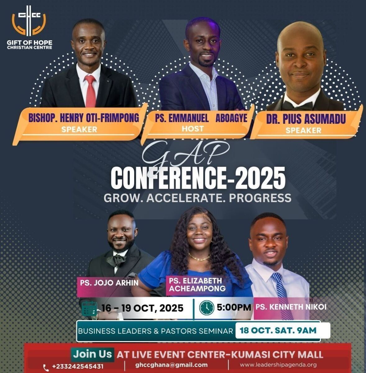Ghana Events – GAP CONFERENCE 2025