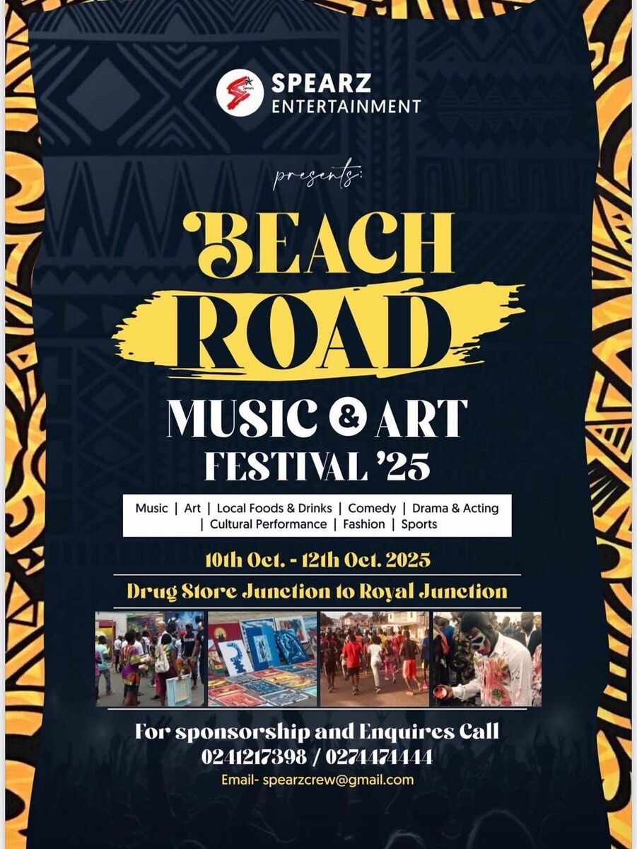 Ghana Events – Beach Road Music and Art Festival
