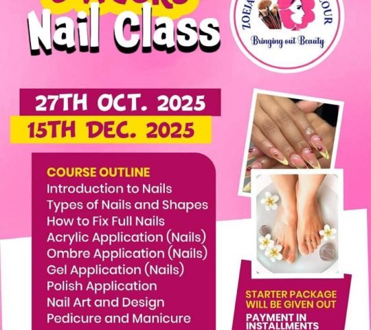 Ghana Events – Nail Tech Training