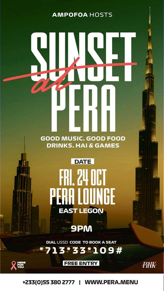 Ghana Events – SUNSET AT PERA