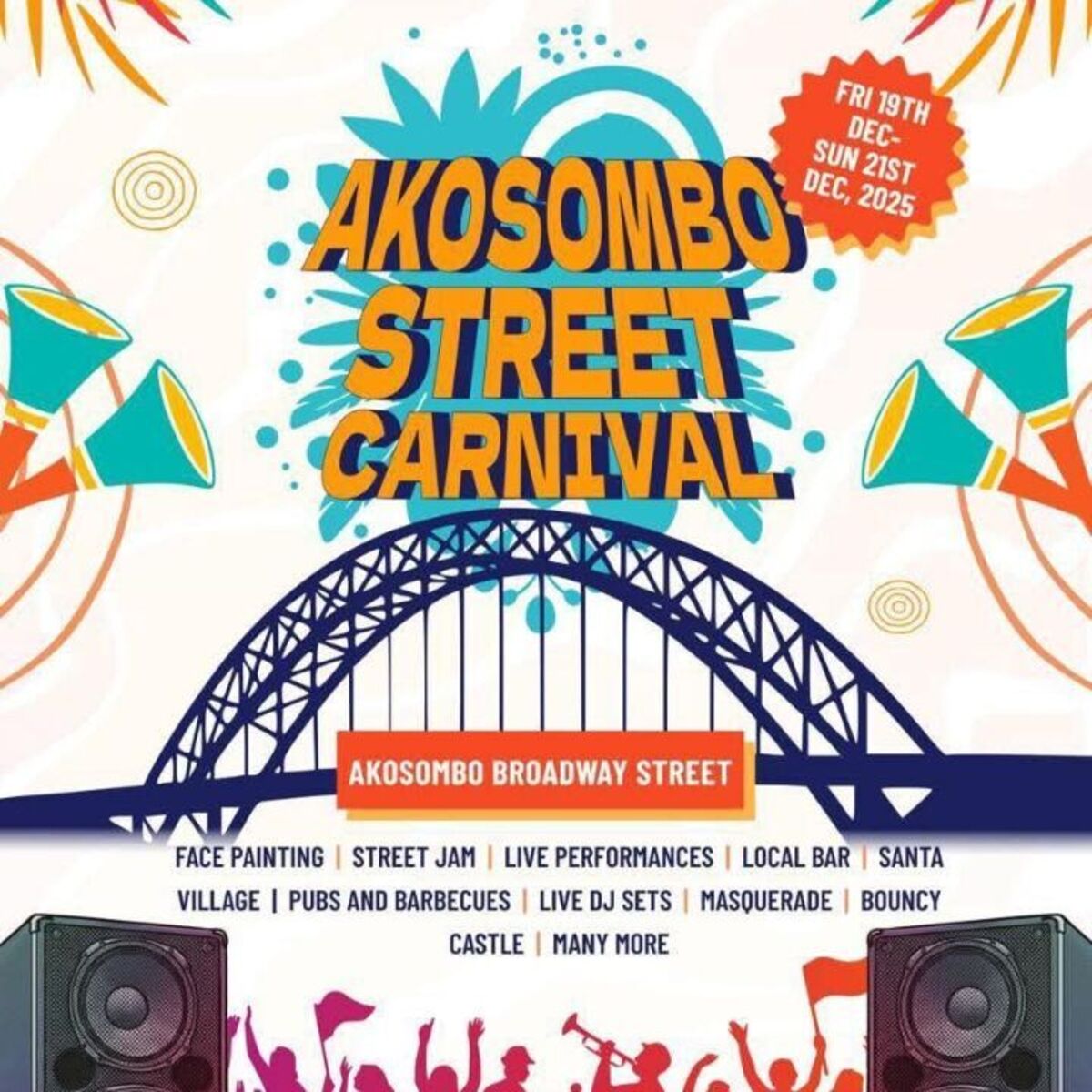 Ghana Events – AKOSOMBO STREET CARNIVAL Ghana Events – AKOSOMBO STREET CARNIVAL