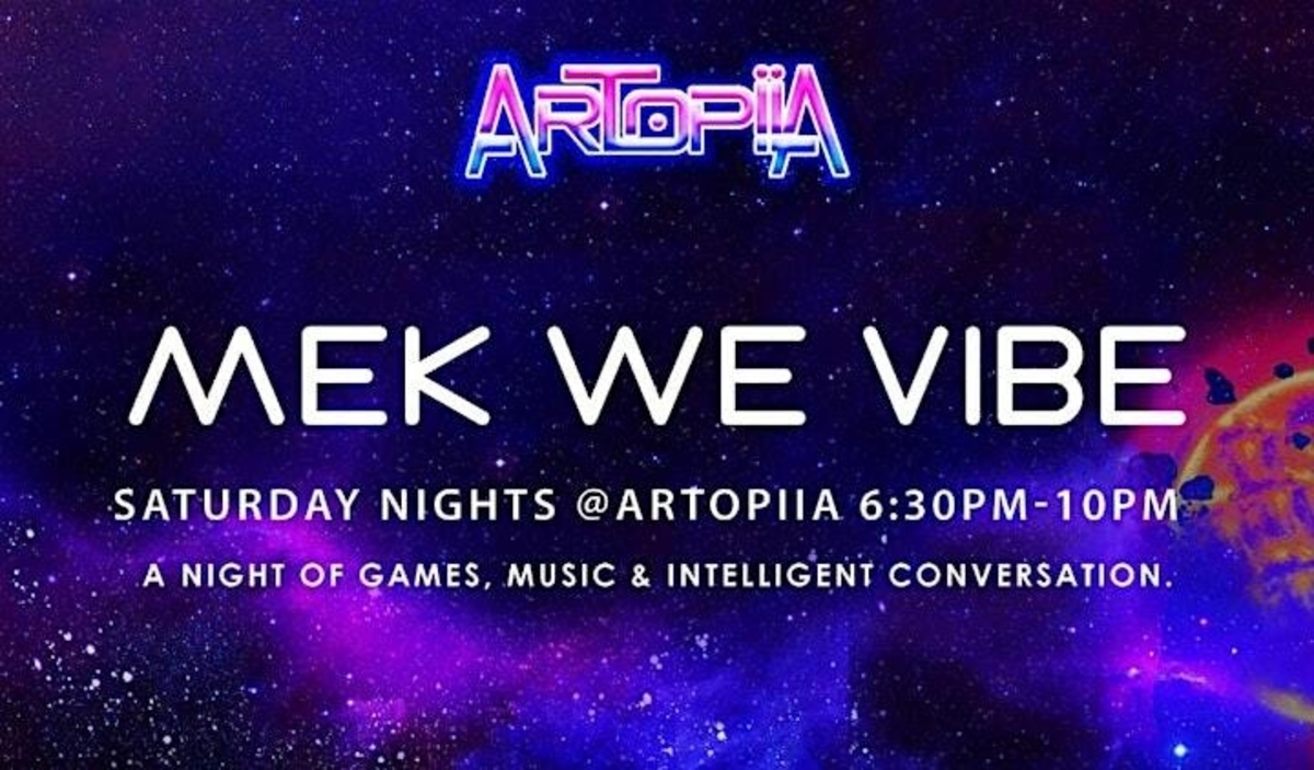 Ghana Events – #MekWeVibe @Artopiia Game Night. Music. Intelligent Convo.