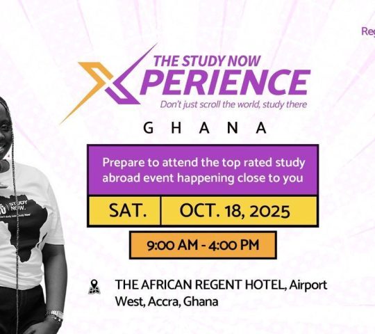 Ghana Events – The Study Now Xperience – Accra