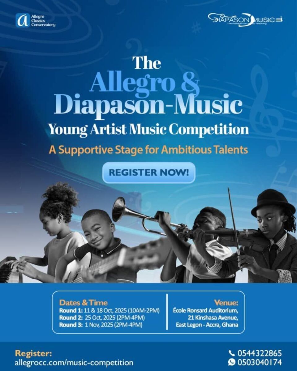 Ghana Events – The Allegro & Diapason Young Artist Music Competition