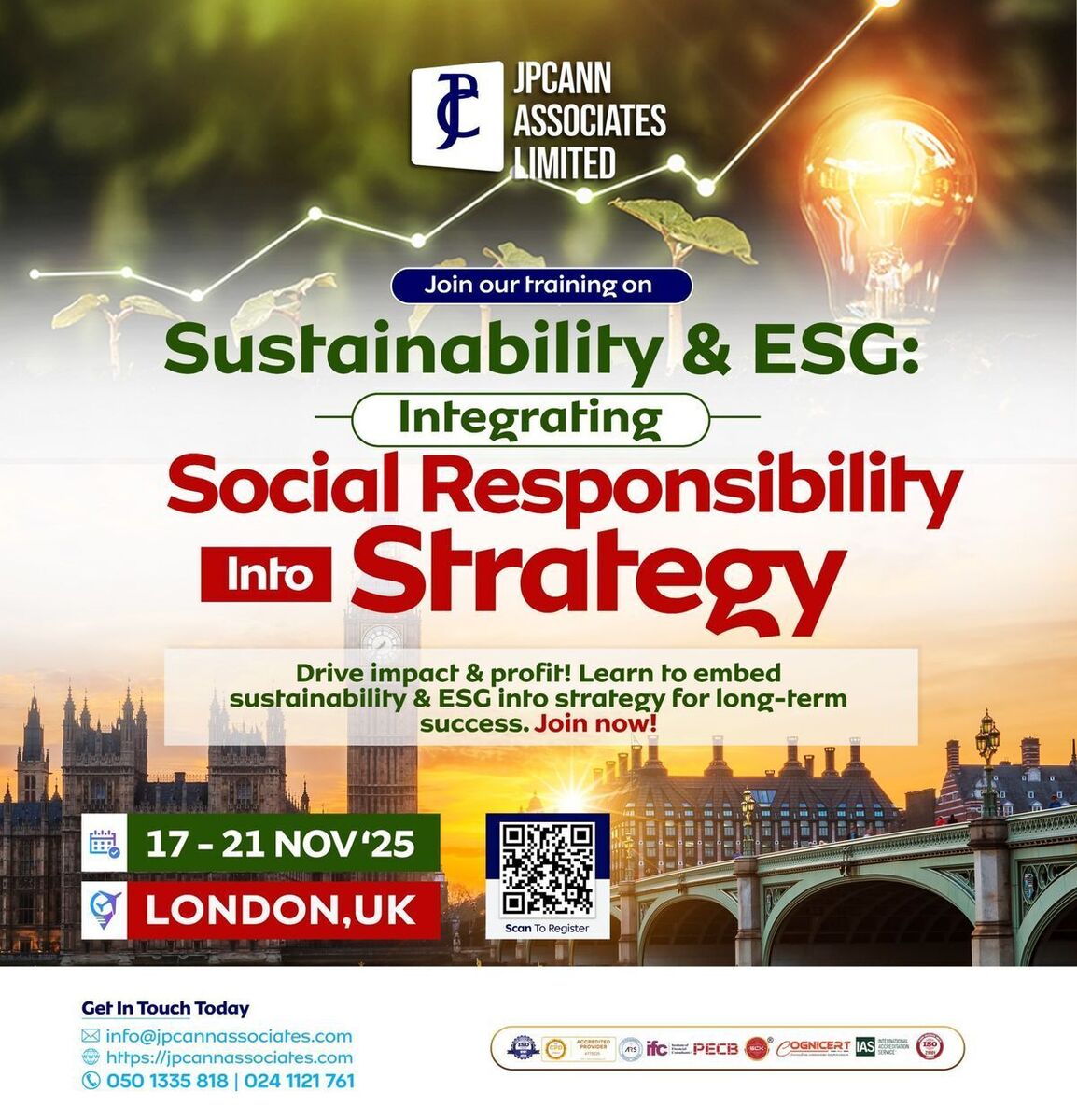 Ghana Events – SUSTAINABILITY & ESG INTEGRATING SOCIAL RESPONSIBILITY INTO STRATEGY