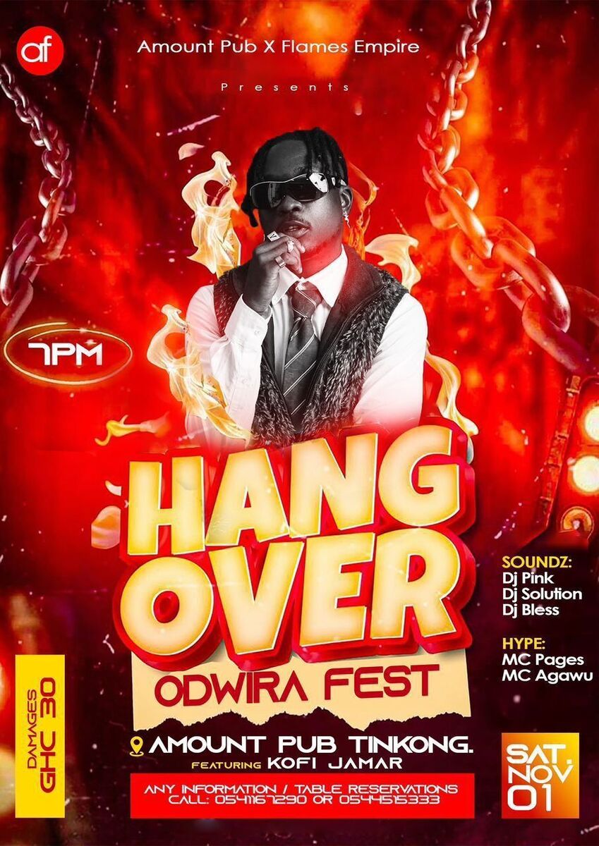 Ghana Events – Hangover Odwira Fest