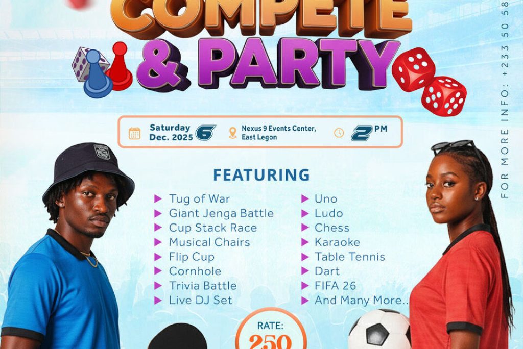 Ghana Events – Connect, Compete & Party