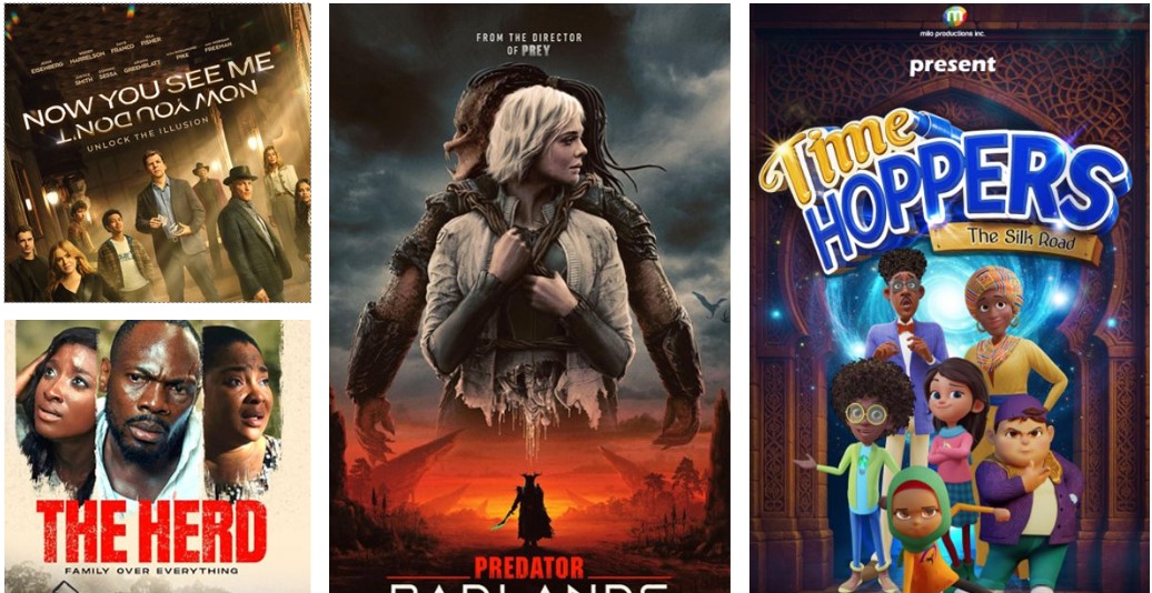 Movies showing at Golden Eagle Cinema Nov 2025