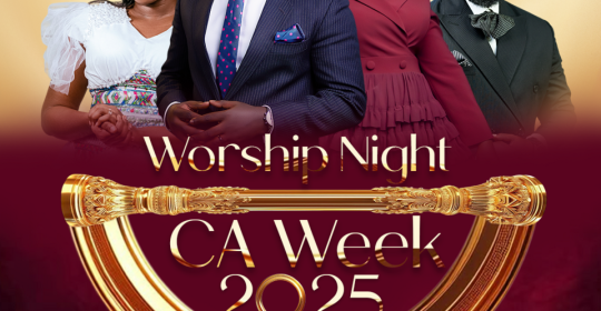 Ghana Events – Christ Ambassadors Week 2025 – CA Worship Night Ghana Events – Christ Ambassadors Week 2025 – CA Worship Night
