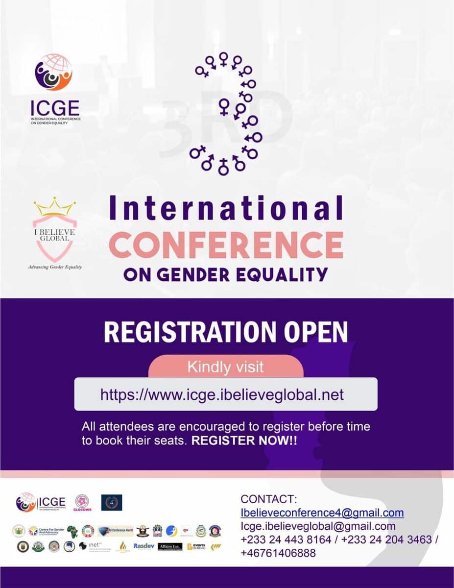 Ghana Events – 3rd International Conference on Gender Equality