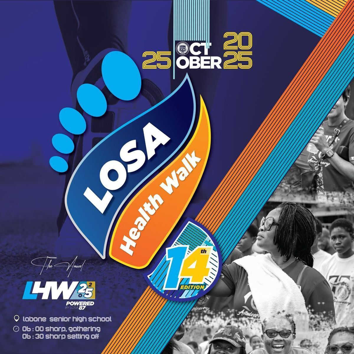 Ghana Events – 14th LOSA Health Walk