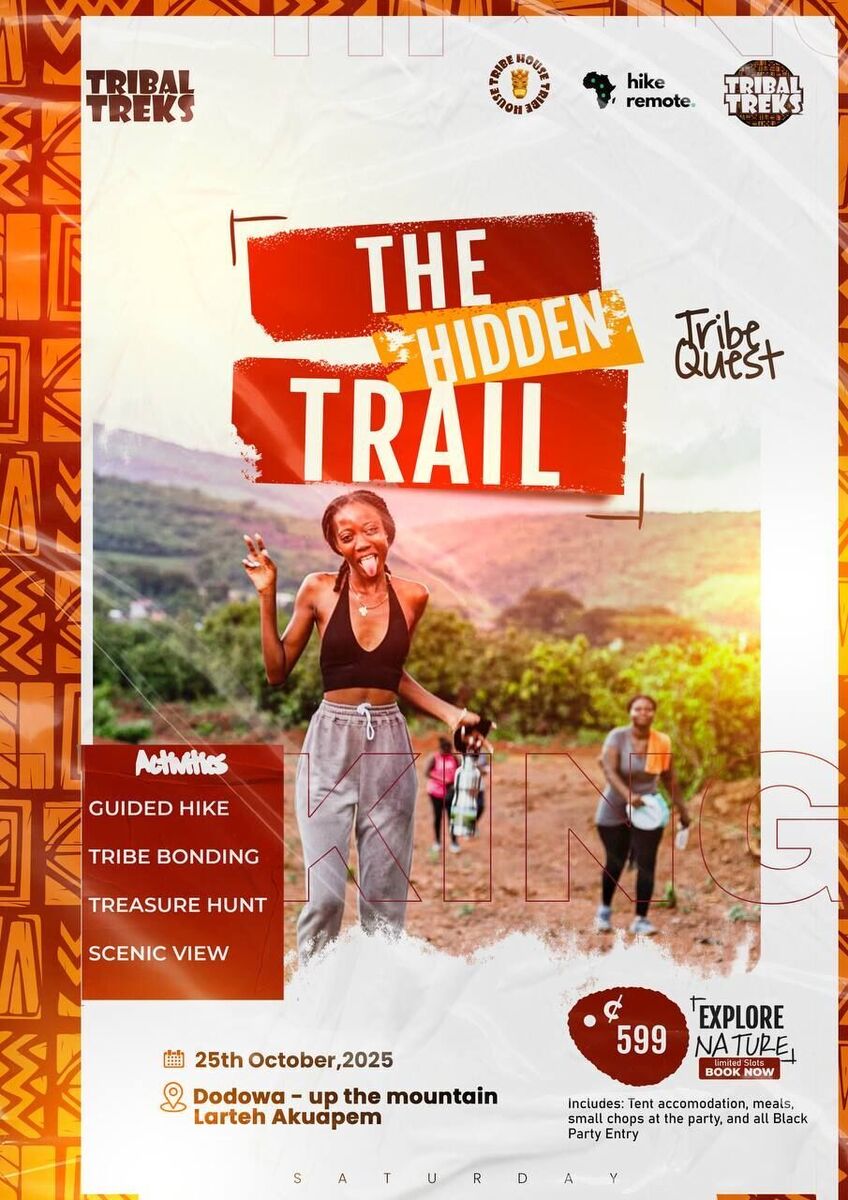 Ghana Events – THE HIDDEN TRAIL – TRIBE QUEST