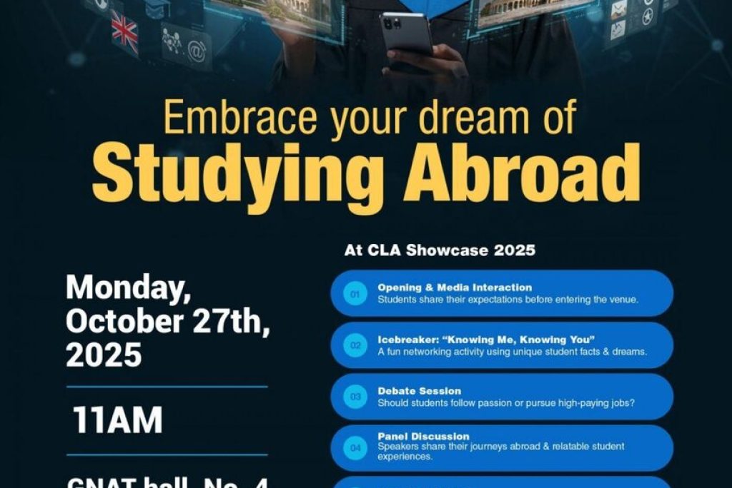 Ghana Events – CLA Study Abroad Showcase 2025