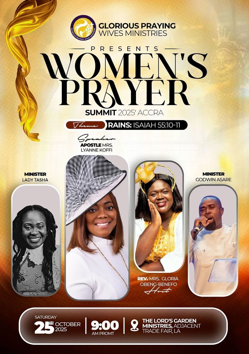 Ghana Events – Women’s Prayer Summit 2025 ‘Accra