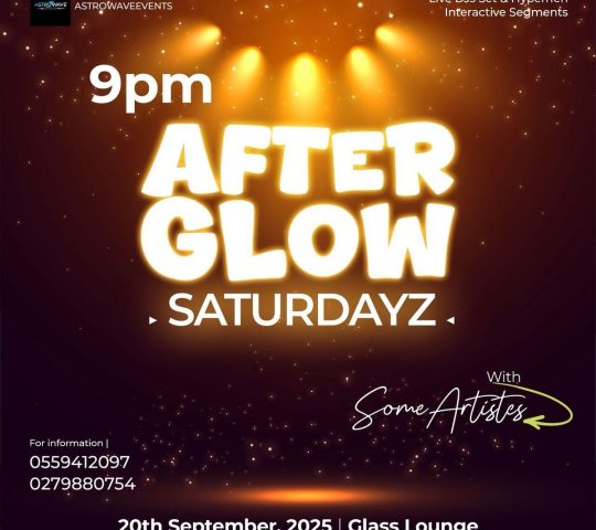 Ghana Events – Afterglow Saturdayz