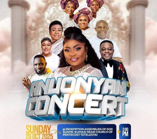Ghana Events – ANUONYAM CONCERT