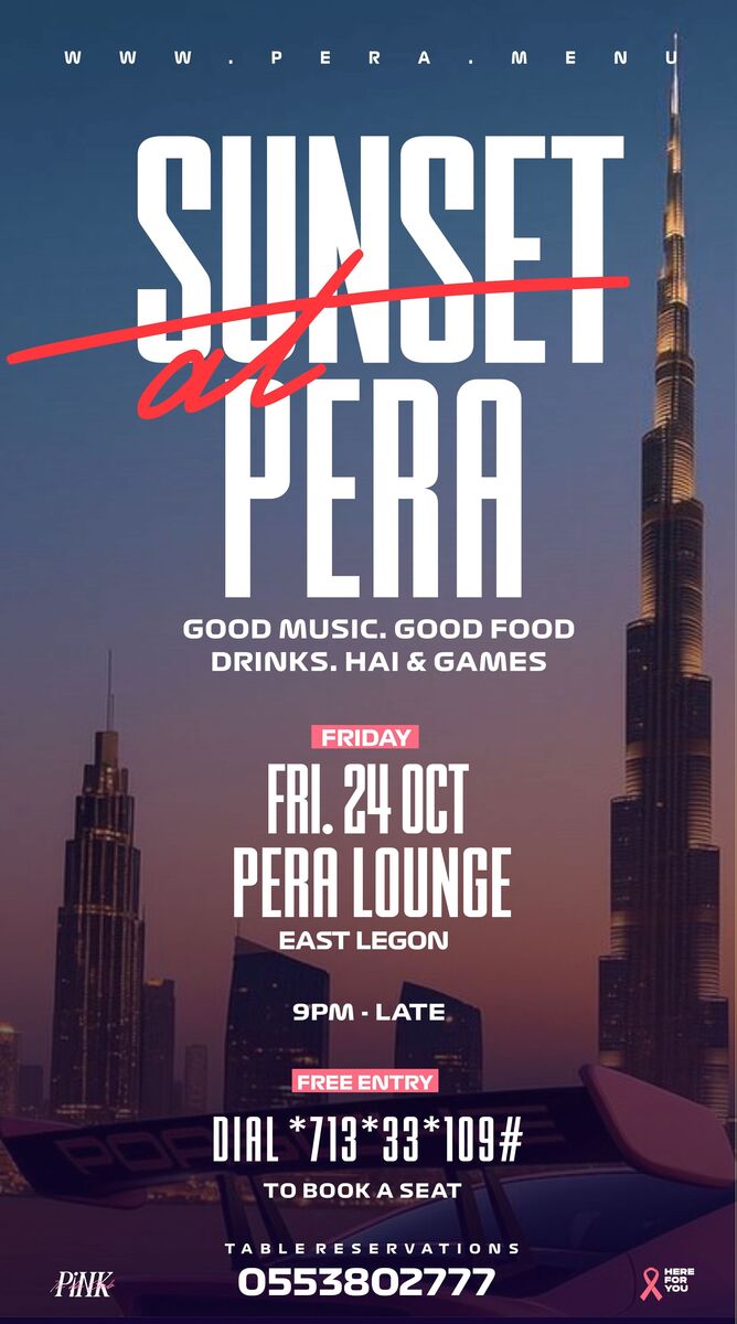 Ghana Events – SUNSET AT PERA