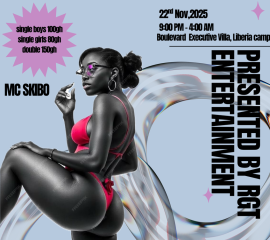 Ghana Events – Till Ur Drop!